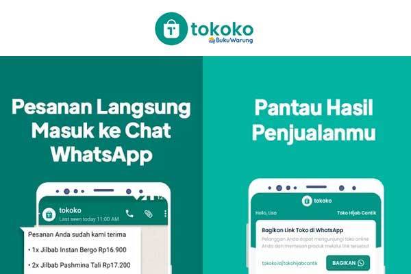 Aplikasi TOKOKO, Bikin Toko Online Sendiri Semakin Mudah